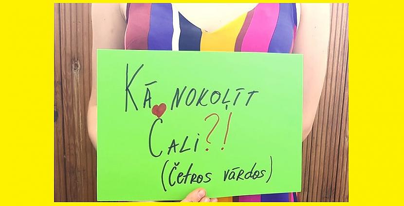 Autors: The Diāna BEIDZIES: Kā nokoļīt ČALI četros vārdos?