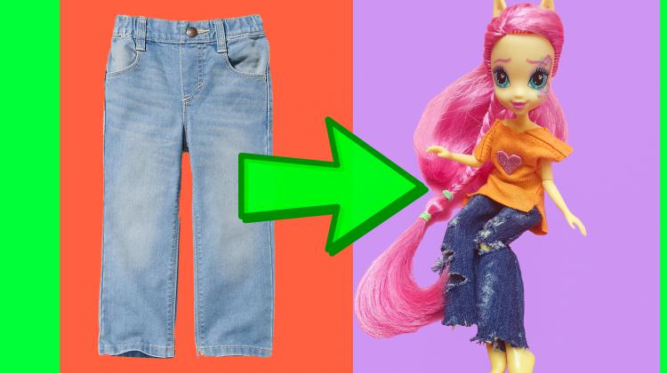 What to do with your daughter and old jeans
