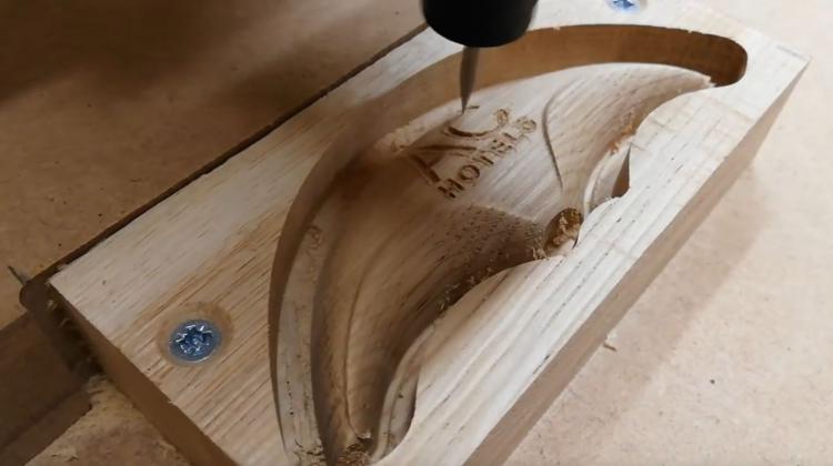 3D eksperiments ar manu CNC frēzi