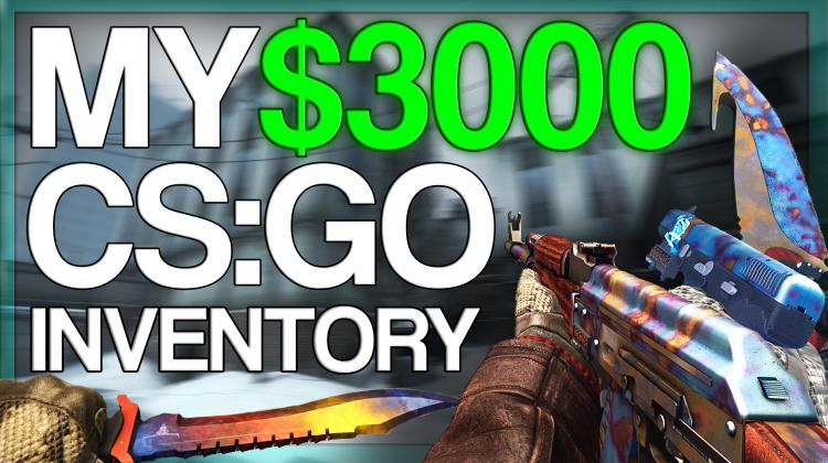 My $3000 CS:GO Inventory Shhowcase!
