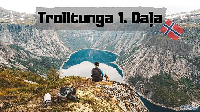 Norvēģija - Trolltunga, jeb Troļļu mēle.