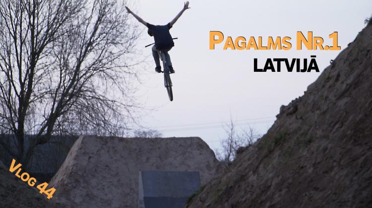 Būvēšana un pirmā braukāšana Sigulda backyard dirtos