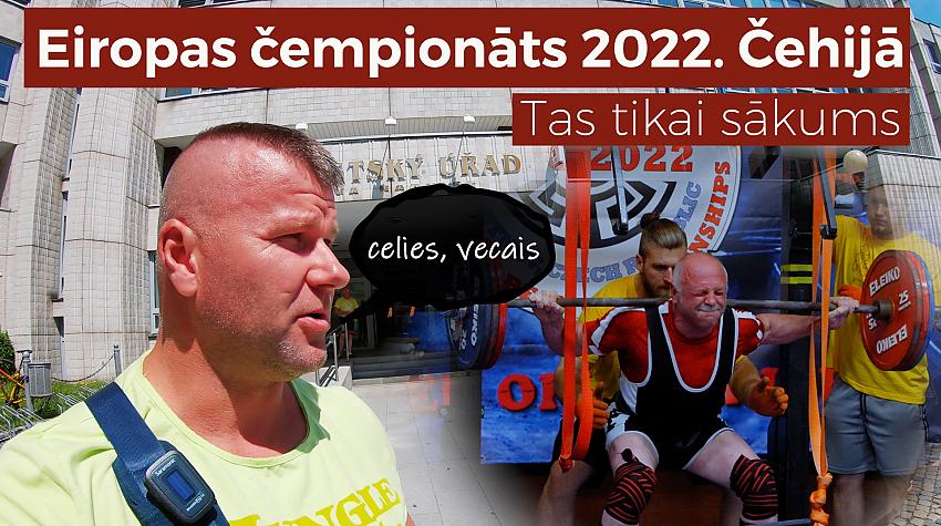 Kā mēs braucām uz Eiropas čempionātu.