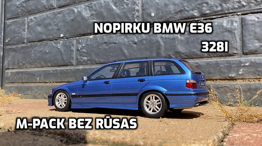 Nopirku BMW e36 328i M-pack Bez rūsa no Vācijas.