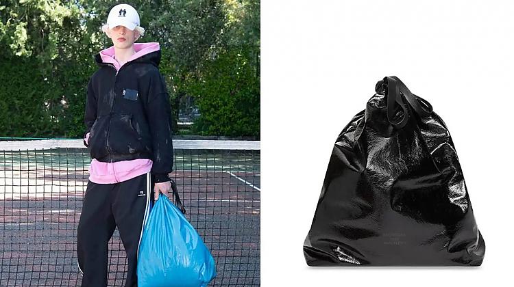 "Balenciaga" laidis klajā "atkritumu maisu", kas maksā gandrīz 1800 eiro