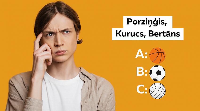 Tests: Vari atpazīt sporta veidu, ja doti tikai 3 sportistu vārdi?