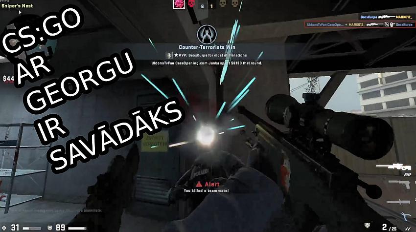 Cs:go ar georgu ir savādāks
