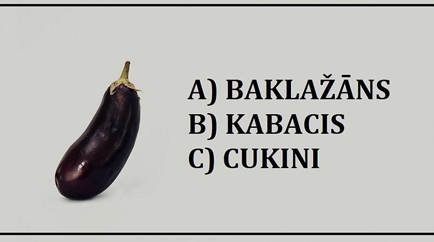 Tests: Vai vari atpazīt vismaz 8 no šiem 10 dārzeņiem?