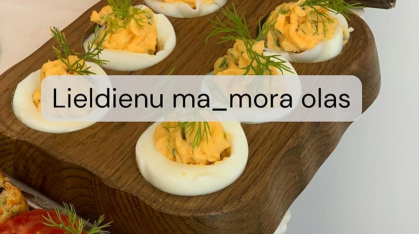 Tests: Ievieto trūkstošo burtu šajos olu ēdienu nosaukumos!