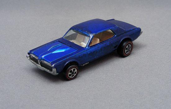 1968 Custom Cougar Blue US... Autors: RūdisPH Hot wheels mašīnītes