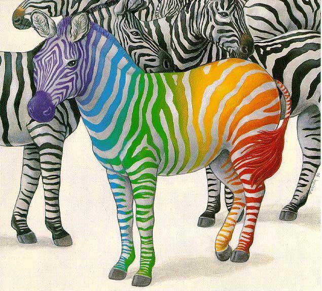 Zebra ir balta ar melnām... Autors: coldasice Interesanti fakti par dzivniekiem