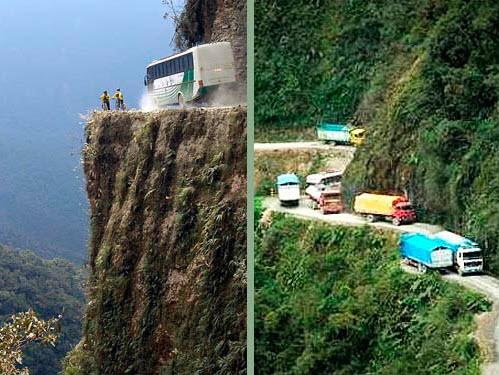 The Road of death Bolivia Autors: eshan Pasaules sarežģītākie un bīstamākie ceļi