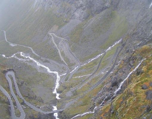 Trollstigen in Norway Autors: eshan Pasaules sarežģītākie un bīstamākie ceļi