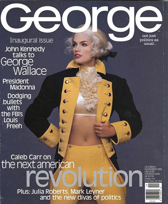George 1995gada... Autors: coldasice Labākie žurnalu vāki pēdējo 40 gadu laikā