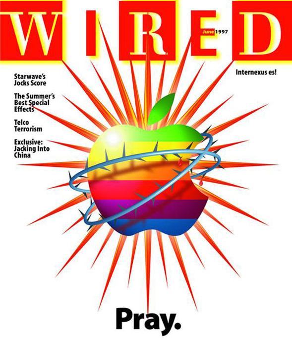 Wired 1997gada jūnija numurs... Autors: coldasice Labākie žurnalu vāki pēdējo 40 gadu laikā