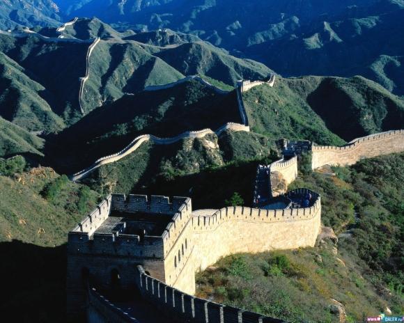 Ķīnas mūrs ir visizplatītākais... Autors: Mikuuus Ievēreojamākā nocietinājumu siena pasaulē- Ķīnas mūr