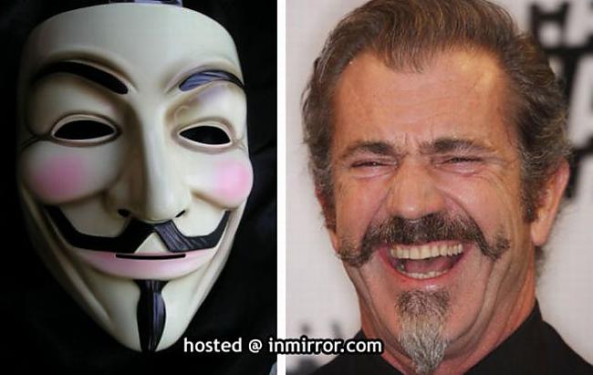 V vs Mel Gibson Autors: FANS007 Paskat, Cik Līdzīgi! :D