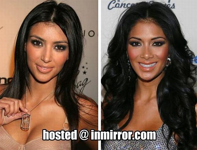 Kim Kardashian vs Nicole... Autors: FANS007 Paskat, Cik Līdzīgi! :D