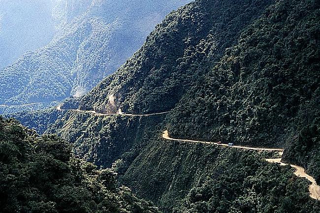 Nāves ceļš Bolīvijā Ziemeļu... Autors: jippo Pasaules interesantākie autoceļi.
