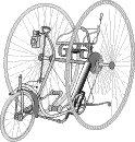 1876gads Tricikls viegla... Autors: Trakais Jēgers Vecie velosipēdi