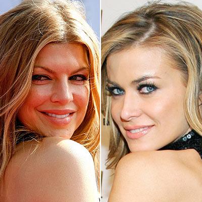 Fergie un Carmen Electra Autors: Hibrits Slavenības, kas ellīgi līdzinās citām slavenībām