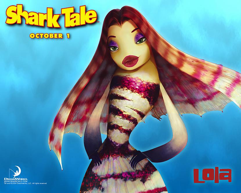 Shark Tale 2004 Multene kurā... Autors: latvis20 Andželīna Džolija