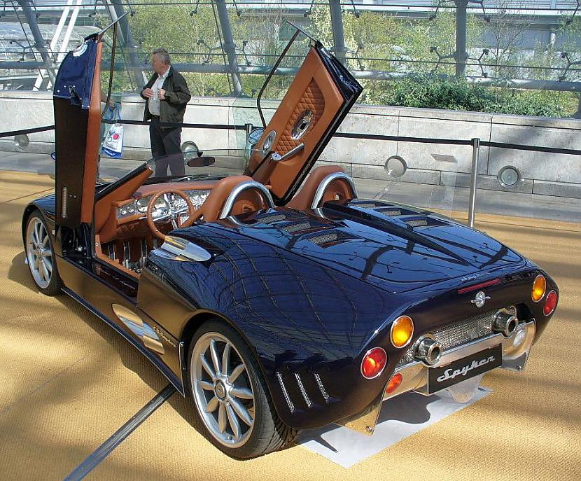 Ta izskatas C8 no aizmugures Autors: GET MONEY Spyker Cars