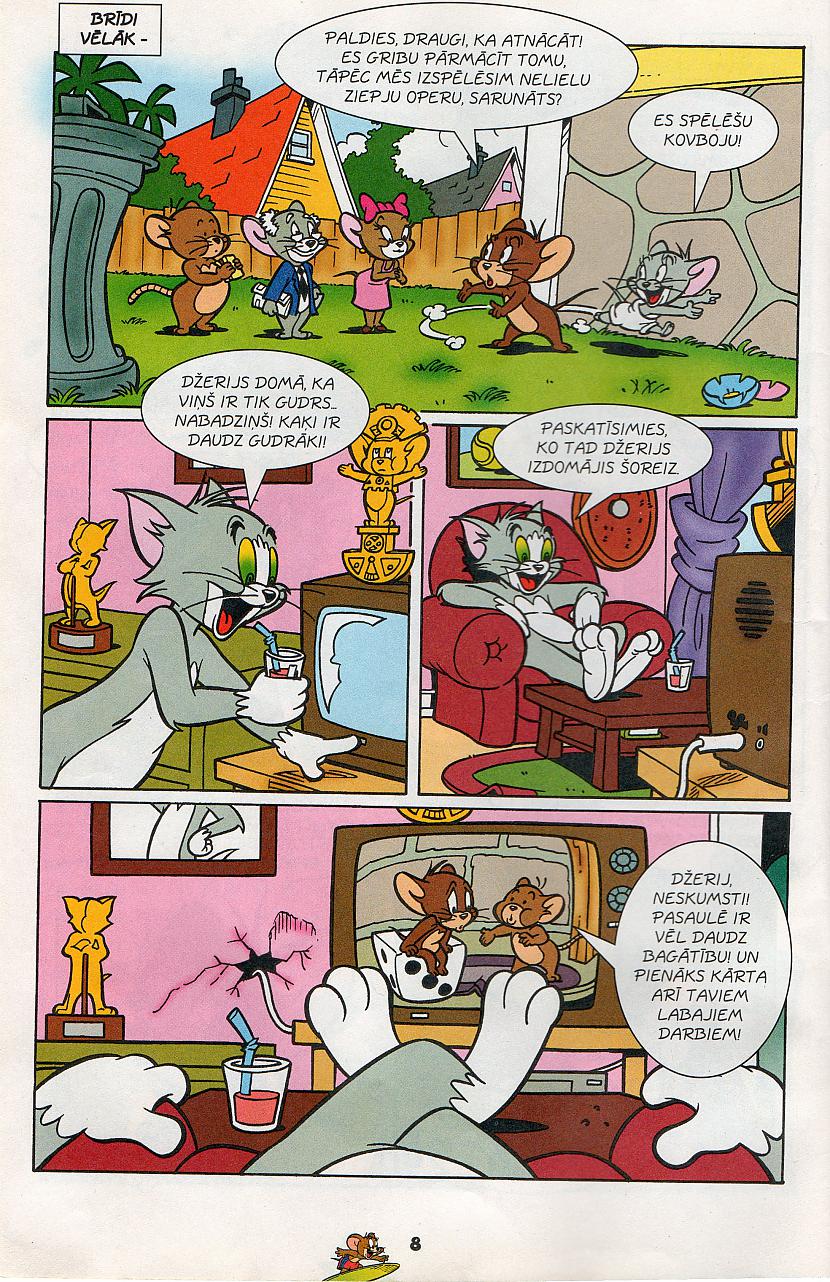  Autors: Kāmis Tom & Jerry komikss