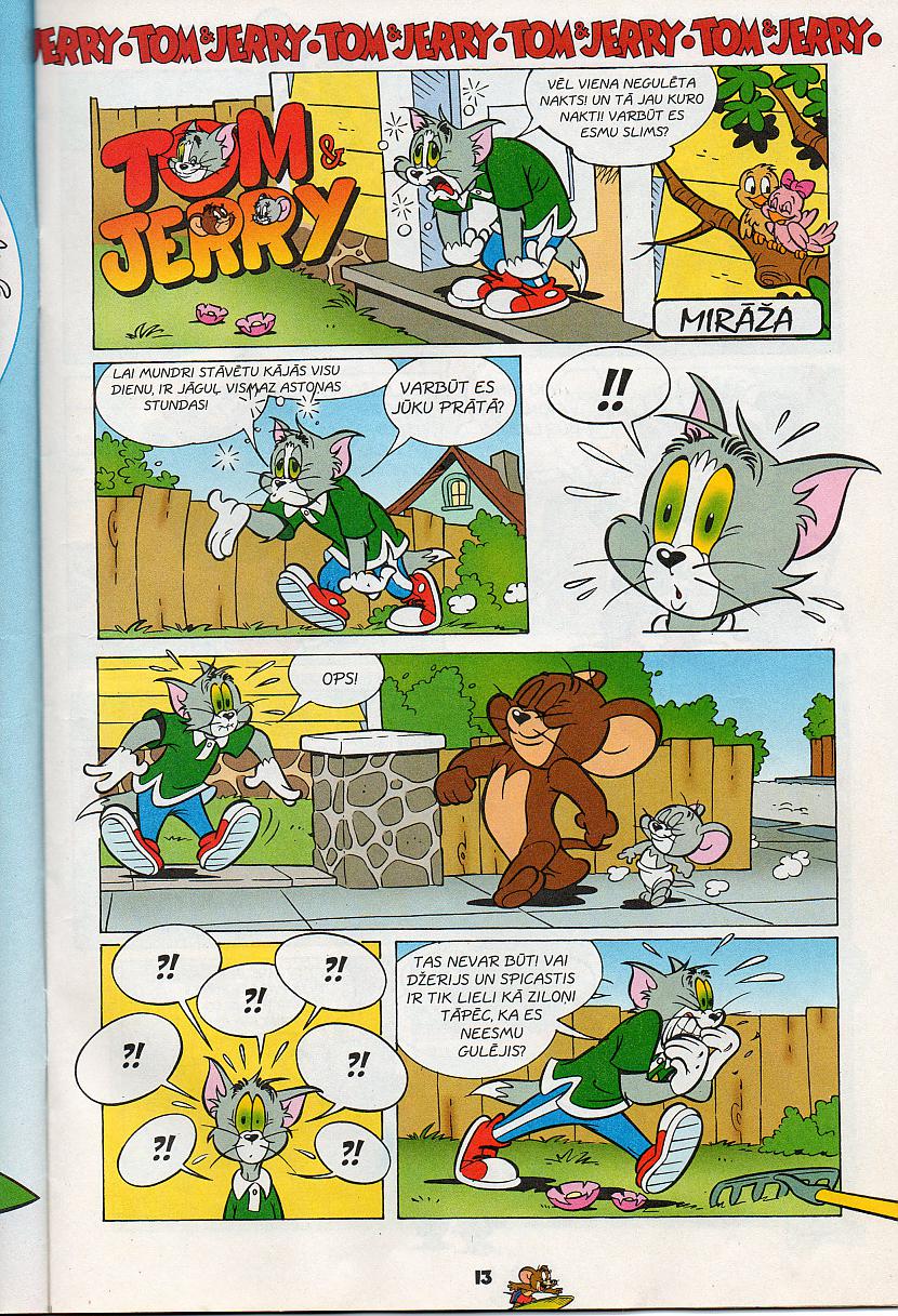  Autors: Kāmis Tom & Jerry komikss