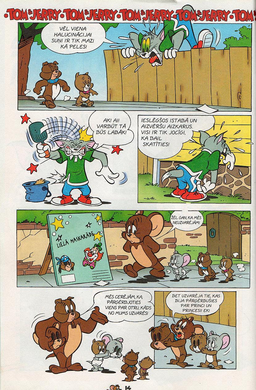  Autors: Kāmis Tom & Jerry komikss