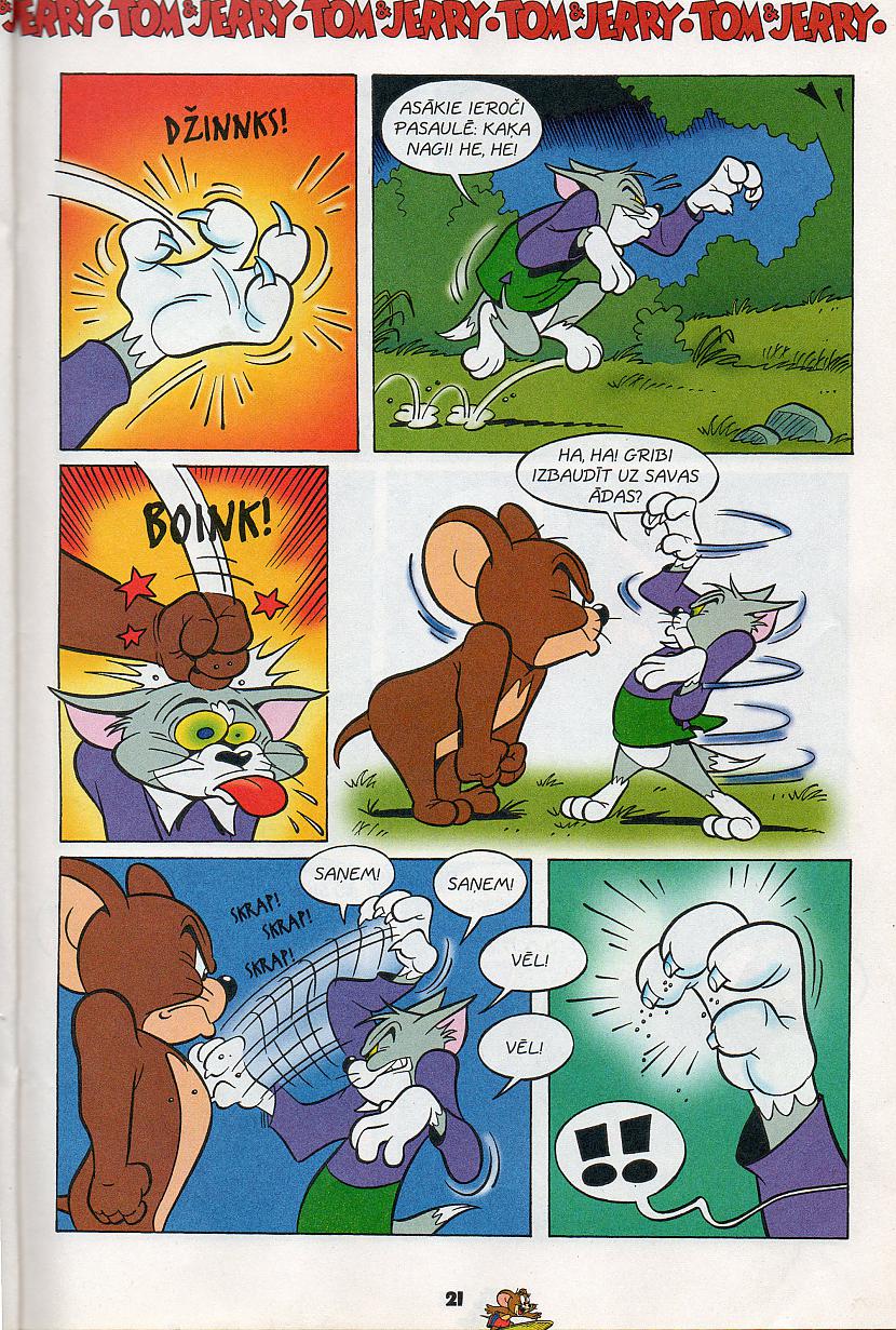  Autors: Kāmis Tom & Jerry komikss