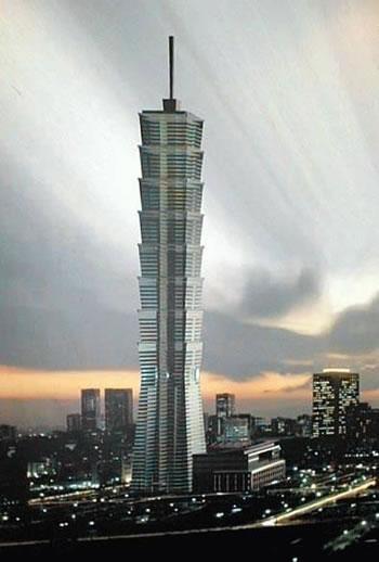 Taipei 101  Taivāna Taipeja No... Autors: Naglene Pasaulē apbrīnojamākās celtnes 4
