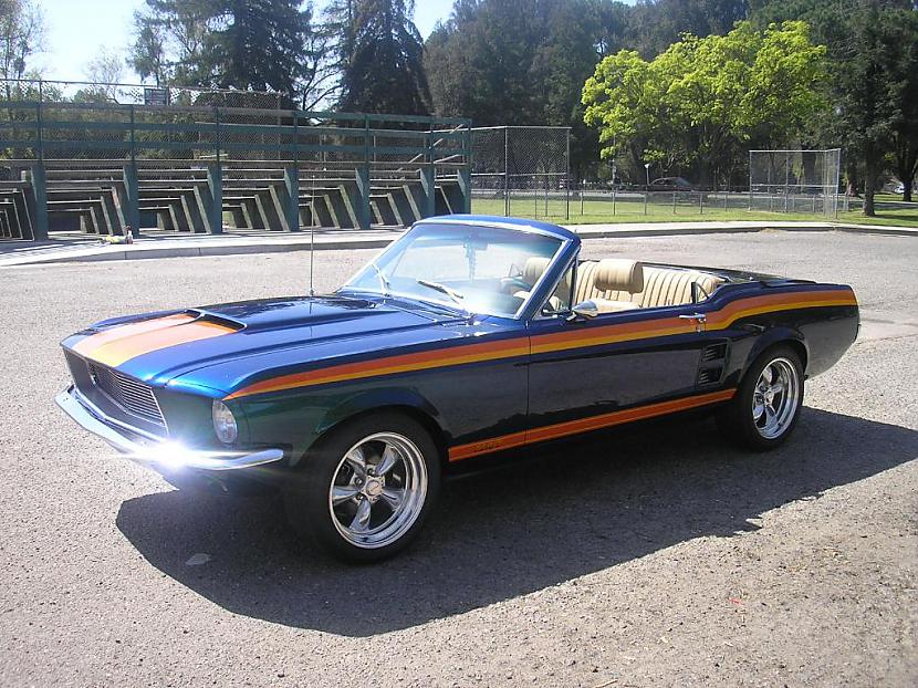 1967 Autors: Mo42 Ford Mustang evolucija bildes