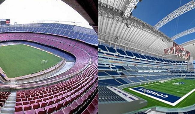 Camp Nou vs Cowboys Stadium Autors: ainiss13 Europe vs USA