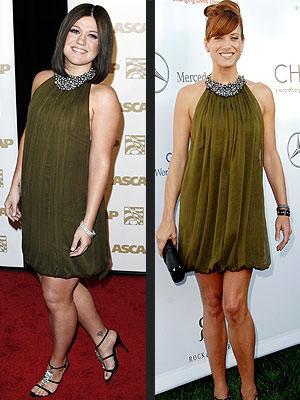 Kelly Clarkson vs Kate Walsh Autors: MarieSirius The same outfit.