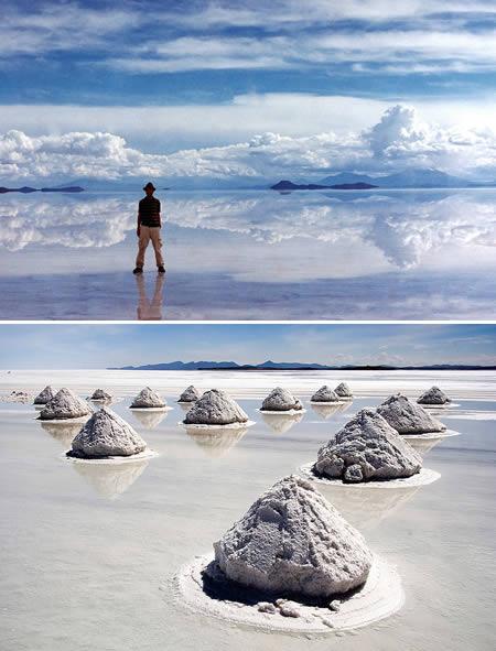Salar de Uyuni Bolivia Tas ir... Autors: Grandsire 10 Interesantākie tuksneši...