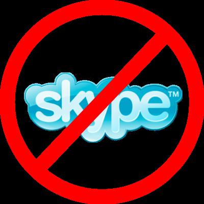 Skype nedienas