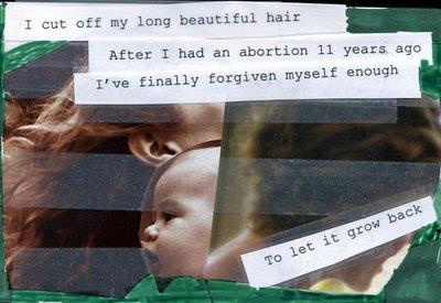 I cut off my long beautiful... Autors: GV666 PostSecret (1.daļa)