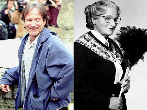 7 Robin Williams  Mrs... Autors: Pirāts Labākās slavenību pārvērtības!