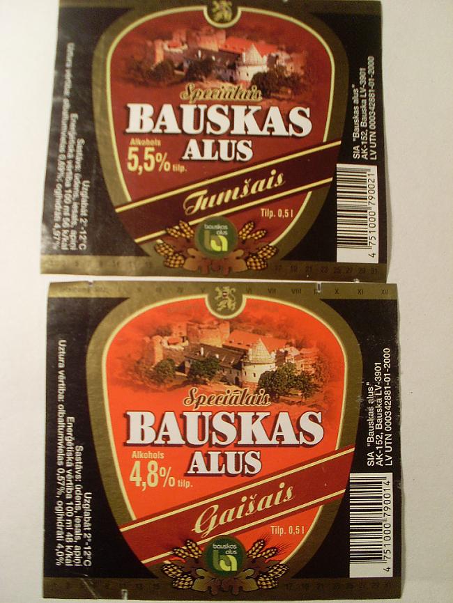  Autors: HCpiile Bauskas alus etiķetes