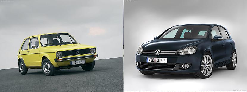 Golf jau sasniedzis sesto... Autors: Garumiņš Volkswagen Evolūcija