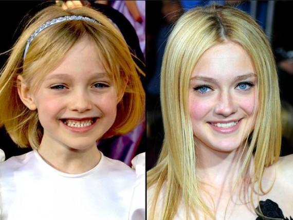 DAKOTA FANNING Autors: GoodMorningStarshine 45 Slavenības Toreiz vs. Tagad.