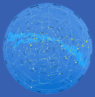 Vecāko zvaigžņu karti atrada... Autors: filips811 Neparasti fakti 1. daļa - Visums