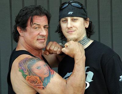 Sylvester Stallone Autors: Fosilija Slavenību tetovējumi!