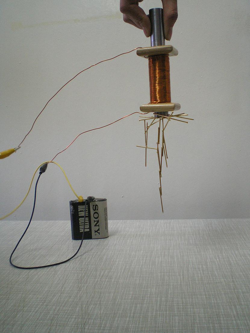 Šeit mūsu elektromagnēts... Autors: Fosilija Elektriskās strāvas darbības veidi.