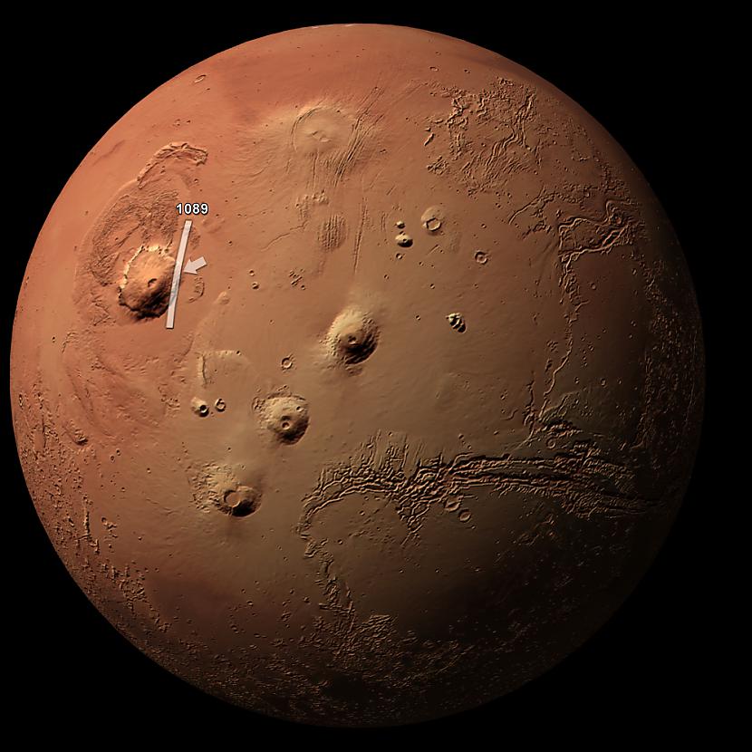 Uz Marsa ir lielākais kalns... Autors: Colonel Meow Noslēpumainā planēta MARSS