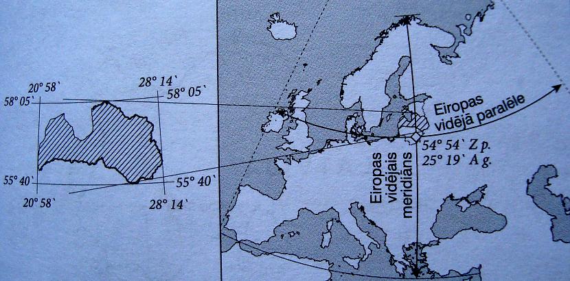 Valsts platība ir 64 589 km2... Autors: KrisBuk Vispārīgas ziņas par Latvijas teritoriju