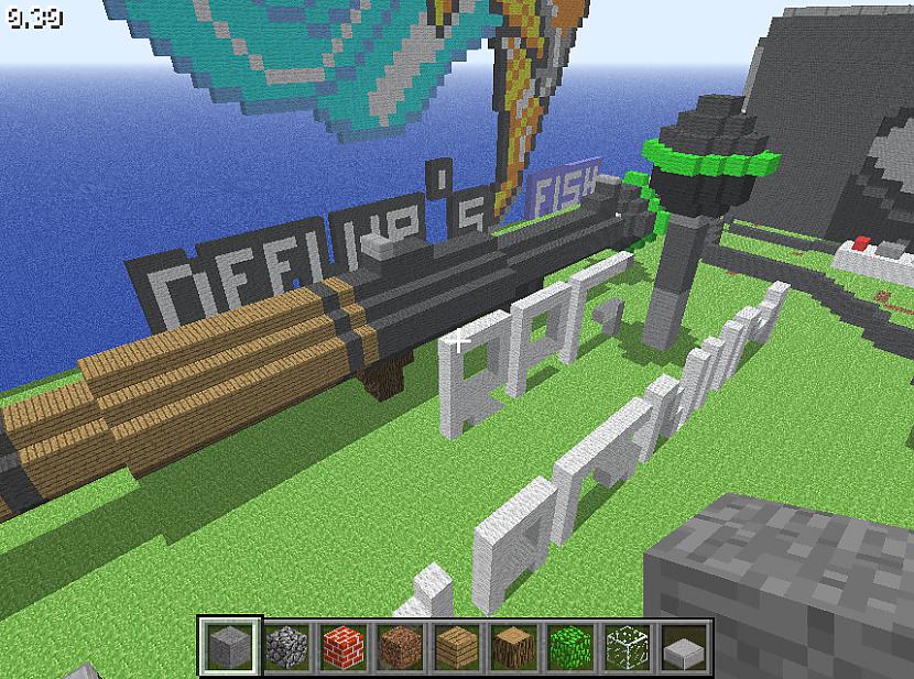 RPG Autors: deflur Mani Minecraft darbi.