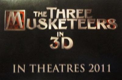 Trīs Musketieri 3D teātros... Autors: Coolest TOP 10 Gaidītākās filmas 2011.