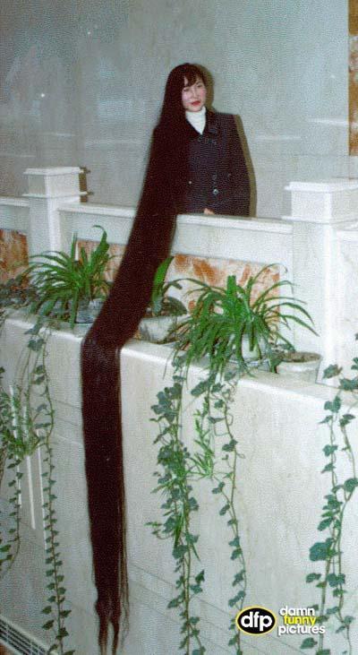 Garākie ASV sieviešu mati 55 m... Autors: Optimists NaCl Fenomenāli ginesa pasaules rekordi ...